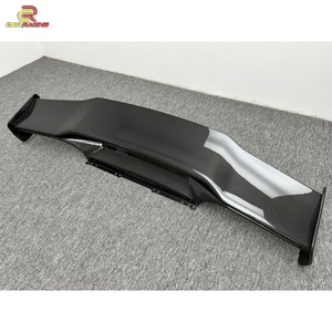 Aileron arrière de style Vortstein en fibre de carbone sèche pour Lamborghini Huracan LP580 LP610 EVO 2014-2018 avec couvercle de base - Product Image 2