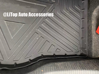 Tapis de sol de voiture toutes saisons imperméables sous le plateau pour Chevrolet Cruze 2016 2017 2018 2019 Accessoires Tapis de sol de voiture et doublure de coffre