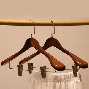 ไม้แขวนเสื้อแบบกำหนดเอง ไม้แขวนเสื้อไม้ สำหรับแขวนเสื้อผ้า - Product Image 6