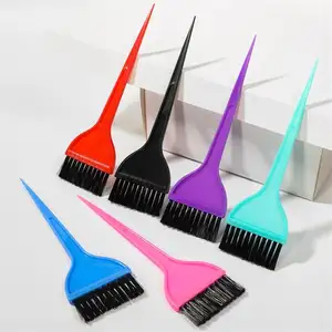 プロの卸売理髪サロンツールティントカスタムロゴヘアダイブラシ