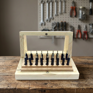 Jeu de gabarits de sertissage de pierres précieuses, 18 tailles, de 1 mm à 5 mm, outils de précision pour la fabrication de bijoux, outils d'orfèvrerie | GS950A - Product Image 2