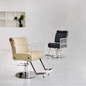 Sillón de Barbería Moderno Ajustable con Elevación Hidráulica para Peluquería - Product Image 1