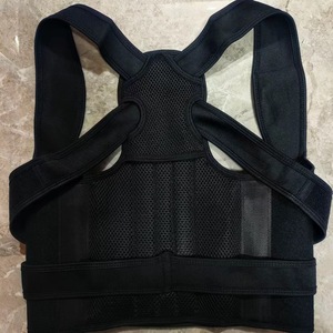 Civière <span class=keywords><strong>lombaire</strong></span> extensible 4 plaques de soutien Correcteur de posture Ceinture arrière taille homme - Product Image 5