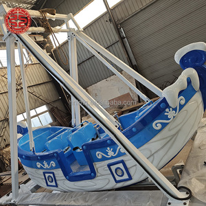 Jeux <span class=keywords><strong>de</strong></span> parc d'attractions, conception d'attractions bon marché, mini-bateau pirate pour enfants, utilisation commerciale en extérieur et en intérieur, métal et fibre <span class=keywords><strong>de</strong></span> verre - Product Image 1