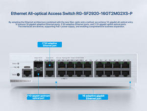 Commutateur réseau intérieur empilable VLAN SNMP 16 ports haute performance pour bureau d'entreprise / <span class=keywords><strong>centre</strong></span> <span class=keywords><strong>de</strong></span> <span class=keywords><strong>recherche</strong></span> <span class=keywords><strong>et</strong></span> <span class=keywords><strong>de</strong></span> <span class=keywords><strong>développement</strong></span> - Product Image 6