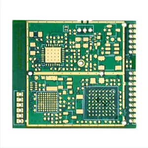 Customized High Quality HASL Lead Free FR4 Half Hole Gold Plated PCB Manufacture and Assembly