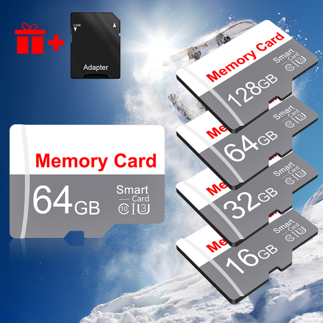 Hight Quality Mini Card Bulk TF Flash Memory Card 512MB 1GB 4GB 8GB 16GB 32GB 64GB 128GB SD Card for Security Cameras