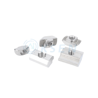 Écrou en T en acier inoxydable 304, type 20/30/40/45, norme européenne et nationale, écrou coulissant pour profilé en aluminium, tête de marteau en forme de navire
