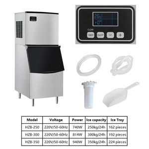 <b>Ice</b> <b>Maker</b> Machine Commercial 300kg Stainless Steel Automatic Cube Block <b>Makers</b> Making for Business Nigeria 250KG 300KG 350KG 100 - Product Image 4