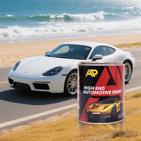 Pintura Acrílica para Automóviles 1K |   Opciones de color plateado, color perla, color negro metálico |   Imprimación de Secado Rápido para Reparación de Automóviles