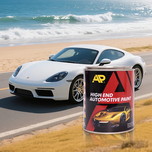 Pintura Acrílica para Automóviles 1K |   Opciones de color plateado, color perla, color negro metálico |   Imprimación de Secado Rápido para Reparación de Automóviles - Product Image 6