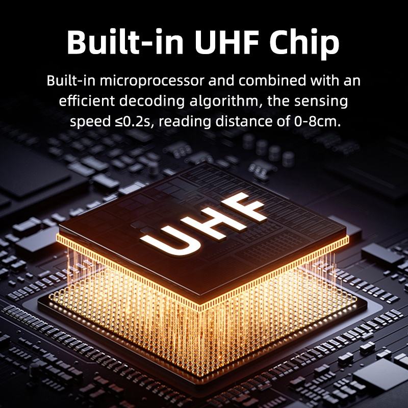 ORANGLES WYUAN 860-960mhz UHF RFID Card Reader Writer Android IOS Mobile Phone OTG Portable ISO18000-6C Reader USB Type-C Plug and Play - high resolution display - exposing craftsmanship - Image 2 of 6 | built for everyone | WYUAN 860-960mhz UHF RFID Card Reader Writer Android IOS Mobile Phone OTG Portable ISO18000-6C Reader USB Type-C Plug and Play for sale Georgia | Free Shipping ORANGLES