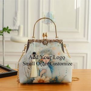 Nuevo Bolso Cheongsam Simple y Elegante, Bolso de Mano Multiusos, Bolso Cruzado para Mujer, Bolso de Regalo, Transmisión <span class=keywords><strong>en</strong></span> Vivo. - Product Image 1