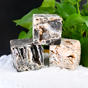 Venta Directa de Fábrica: Cubo de Esfalerita, Piedra Energética Natural para Decoración - Product Image 2