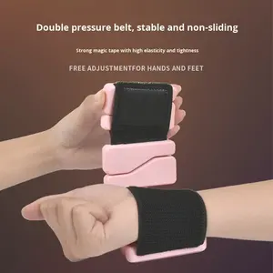 Braccialetto con Pesi in Acciaio <span class=keywords><strong>e</strong></span> Silicone Invisibile per Fitness di Braccia <span class=keywords><strong>e</strong></span> Gambe, Corsa - Product Image 3
