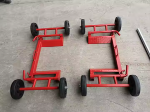 Jack Kendaraan Dolly 4 pemosisian tuas kendaraan Jack mobil alat perbaikan otomotif - Product Image 4