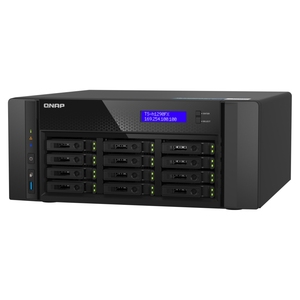QNAP TS-h1290FX <span class=keywords><strong>NAS</strong></span> 12 baies |   Ports doubles 25G + doubles 2.5G |   Interface USB |   Stockage d'entreprise ZFS |   Gagnant du Red Dot Award |   En stock - Product Image 2