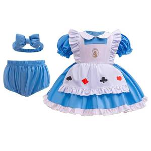 Conjunto de Vestido de Tul de Princesa para Bebés Niñas, Disfraz Elegante de 3 Piezas para Fiesta de Cumpleaños - Product Image 3