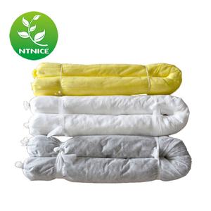 جورب امتصاص صغير عالمي رمادي اللون مقاس 3'×4'، مصنوع من البولي بروبيلين بنسبة 100%، لتنظيف الانسكابات، صديق للبيئة، ماركة NTNICE، موديل US76120 - Product Image 4