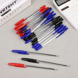 Ensemble de stylos gel et à bille au design classique, encre rouge/bleue/noire, pour le bureau, l'université - Stylos durables à prise confortable - Product Image 4
