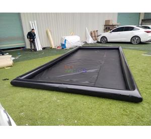 공장 가격 내구성 0.6mm PVC 풍선 세차 매트 차량 세척 또는 카펫 세척을위한 물 함유 매트 - Product Image 1