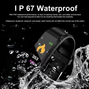 Pulsera inteligente deportiva para hombre y mujer, brazalete deportivo resistente al agua con seguimiento de actividad, 115 Plus, <span class=keywords><strong>ID115Plus</strong></span> - Product Image 2