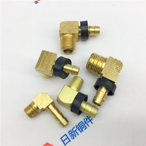 Rubber Hose Elbow Fitting Push <b>Lock</b> Copper 8-15 Days Processing Support Available - Product Image 1