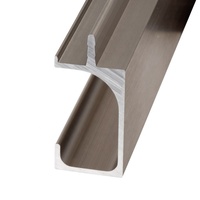 Conception de profils de meubles modernes du fabricant, Aluminium caché, alliage d'aluminium 6063, carré en alliage de 1.50 Mm