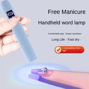 Draagbare Mini Uv <span class=keywords><strong>Nail</strong></span> Art Lichttherapie <span class=keywords><strong>Lamp</strong></span> Nieuwe Handheld Led <span class=keywords><strong>Lamp</strong></span> Met Droge Batterij Gemaakt Van Kunststof - Product Image 1