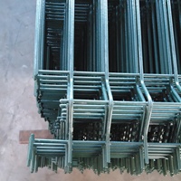 Clôture 3D en acier galvanisé à chaud pour jardin, matériau de construction, faible entretien, sécurité, portail en fil métallique, modélisation 3D, fabrication chinoise