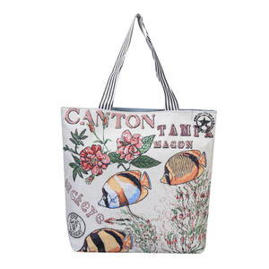 Stile nazionale moda gufo di lusso grandi ragazze Shopping spalla di tela Tote Bag - Product Image 5