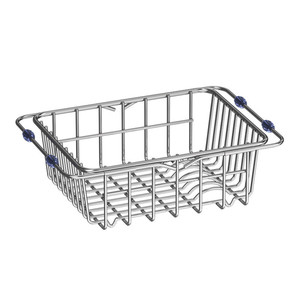 304 Stainless Steel Sink Telescopic Drain Basket Kitchen Tableware Dish Storage Rack Fruit And Vegetable Wash Basin Drain Rack