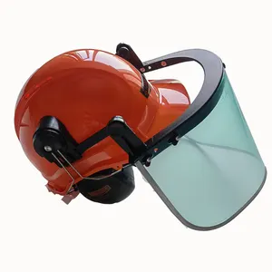 2024 new industrial ship car cleaning r Hydro Jetting Pressure head protection work safety helmet with shield and Earmuff