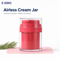 Fabricant OEM/ODM, directement de l'usine, pot à pompe sans air 15ml 30ml 50ml 100ml, pot cosmétique sous vide