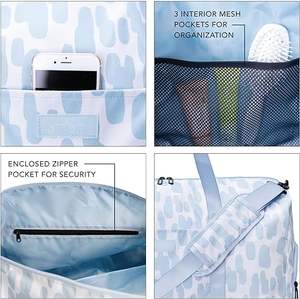 Muestra Gratuita de Bolsa de Viaje con Compartimento para Zapatos, Impermeable, Deportiva, para Gimnasio, con Logotipo Personalizado de Fábrica - Product Image 4