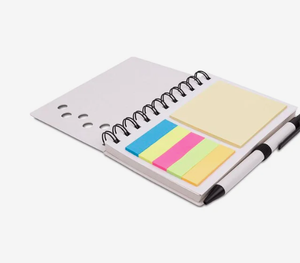 Cuaderno Ecológico con Diseño de Cartón de Leche, Personalizado con Logotipo, con Notas Adhesivas y Bolígrafo, Regalo Promocional, Venta al Por Mayor - Product Image 3