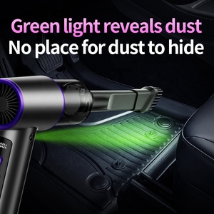 Mini aspirateur portable sans fil rechargeable, souffleur d'air léger à alimentation USB pour voitures - Product Image 4