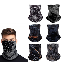 Yifan Polyester Polaire Bandana À La Mode Animal Tube Écharpe pour Sports De Plein Air Portable Visage Couverture Masque Cou Guêtre Bandeau