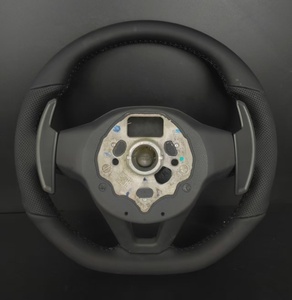 Volant en cuir pour Volkswagen Golf 8 MK8 <span class=keywords><strong>R</strong></span> <span class=keywords><strong>Line</strong></span>, volant personnalisé en cuir Nappa perforé - Product Image 2