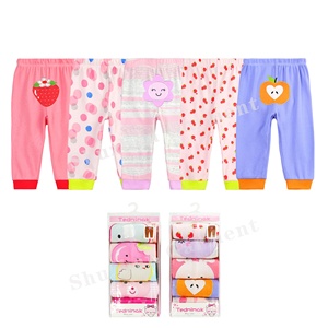 <span class=keywords><strong>Pantalones</strong></span> largos de algodón <span class=keywords><strong>para</strong></span> bebé recién <span class=keywords><strong>nacido</strong></span>, <span class=keywords><strong>pantalones</strong></span> con diseños de dibujos animados de animales, con patrones bordados - Product Image 3