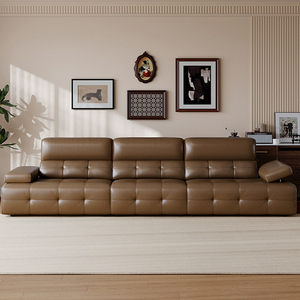 Sofa hiện đại Sofa sang trọng Sofa cho phòng khách Sofa 3 chỗ Sofa da thật - Product Image 5