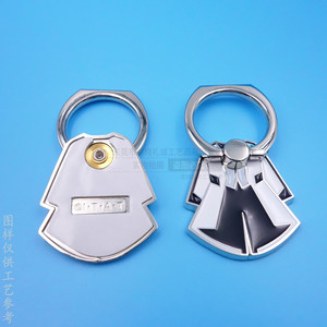 Creative <b>Cartoon</b> School Uniform Metal <b>Ring</b> Holder Zinc Alloy Adhesive Universal Desktop Car Dashboard Phone Stand - Product Image 1