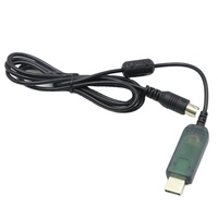 Câble de téléchargement de données pour mise à niveau du micrologiciel pour émetteur RC Flysky Fly Sky FS I6 FS-I6 Dropship