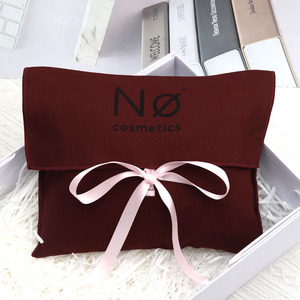 Custom Logo Burgundy High Quality Thick Cotton Dust Bag Cotton <b>Canvas</b> Gift Pouch Flap Twill Cotton Envelope Clothes Custom Size - Product Image 1