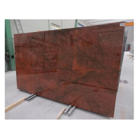 Importation de pierre naturelle, pierre rouge multicolore, granit rouge multicolore