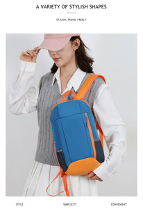 10Pcs Can Custom Logo Small Casual Sport <span class=keywords><strong>Bag</strong></span> Pack Leve Travel Hiking <span class=keywords><strong>Bag</strong></span> Bolsa para Homens Mulheres <span class=keywords><strong>Kids</strong></span> Promoção Gift Backpack - Product Image 6