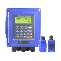 Débitmètre à ultrasons pour tuyaux TUF-ULT2000 la mesure du débit de liquide Sortie de signal d'impulsion 4-20mA Communication RS485 Protocole Modbus