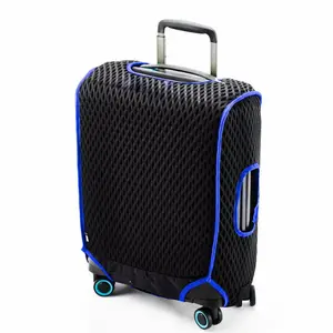 Kim Cương lưới hành lý Bìa Vali bảo vệ du lịch hành lý Bìa phù hợp với S M L