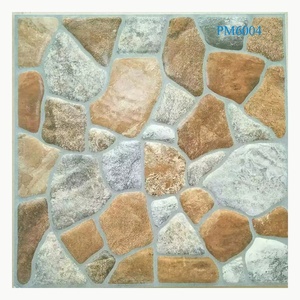 400X400 Mm Gạch Lát Đá Cuội Kết Cấu Gạch Lát Sàn Chống Trượt Sân Vườn - Product Image 2