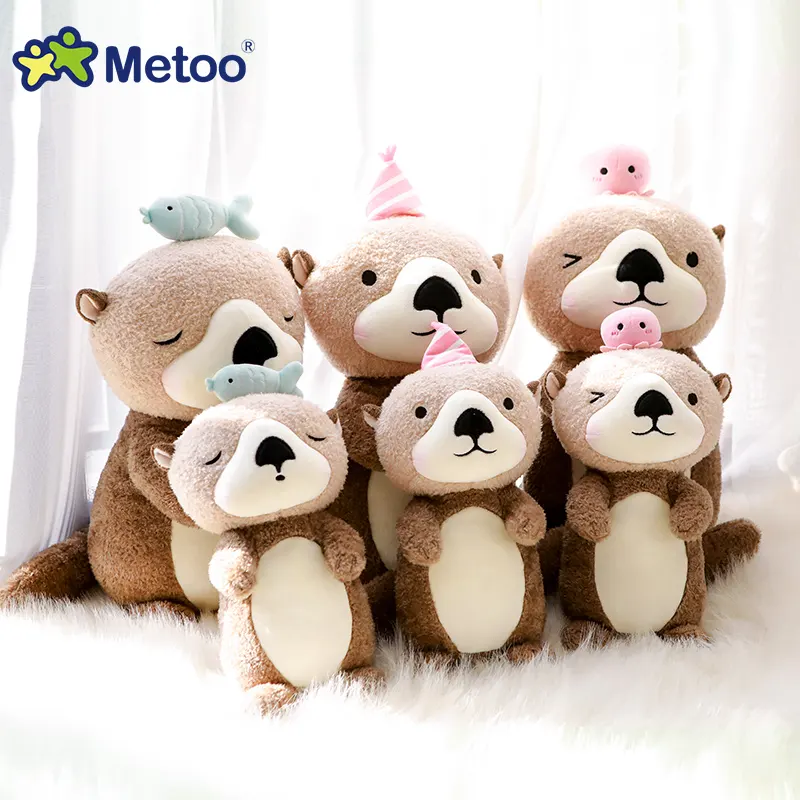 Metoo OEM/ODM Tùy Chỉnh Sang Trọng Đồ Chơi Động Vật Rái Cá Sang Trọng Đồ Chơi Mềm Nhồi Bông & Plush Đồ Chơi Động Vật